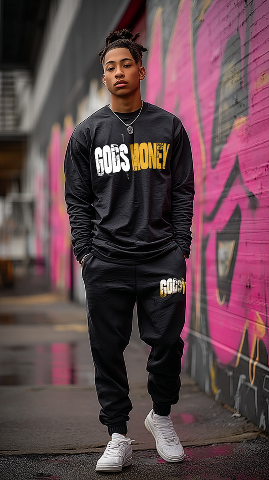 GODS MONEY Long Sleeve Tee