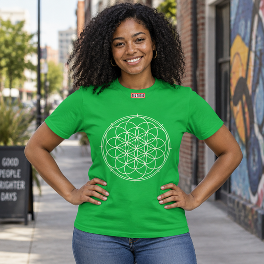 Flower of Life Sacred Geometry Women's Tee