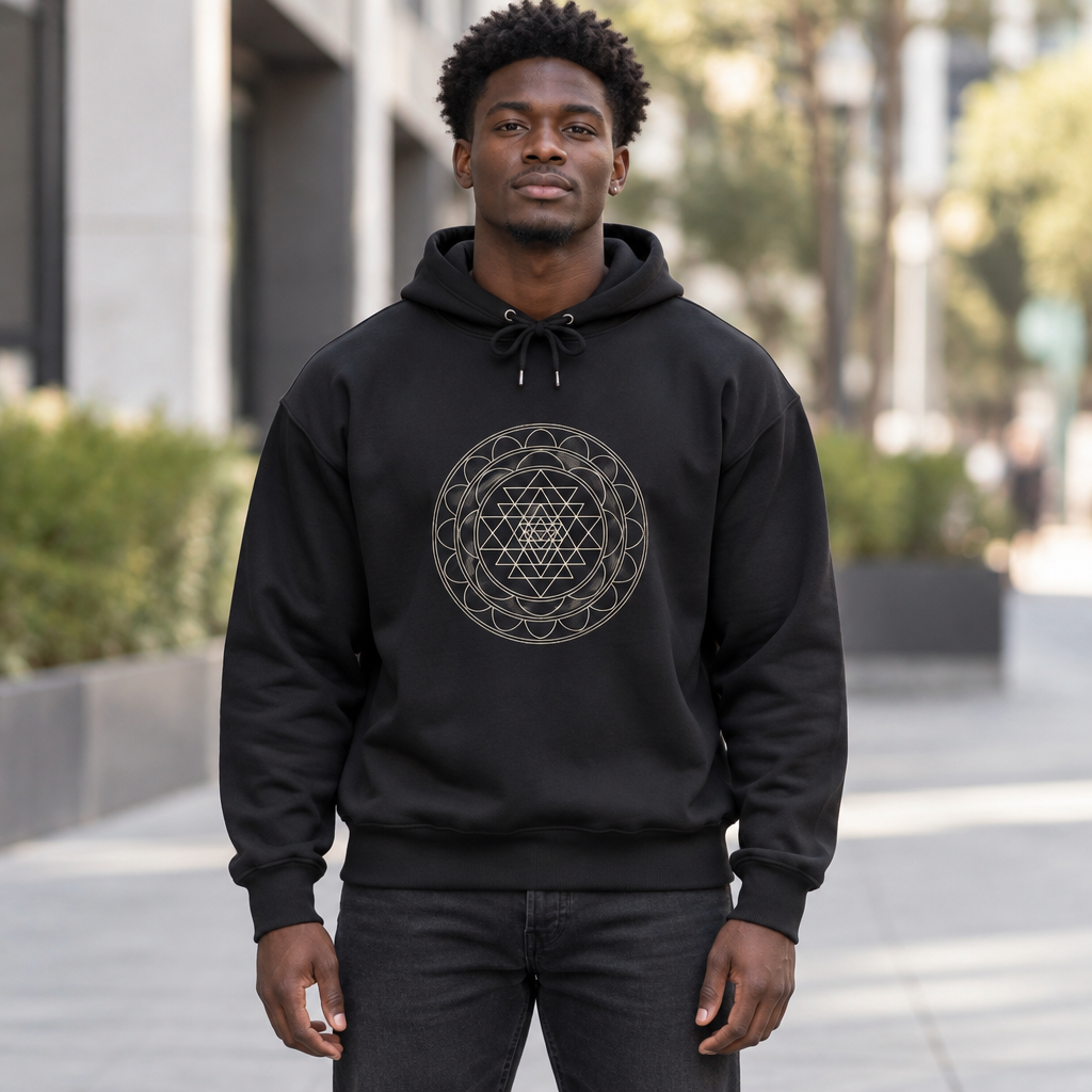Sacred Geometry Pullover Hoodie