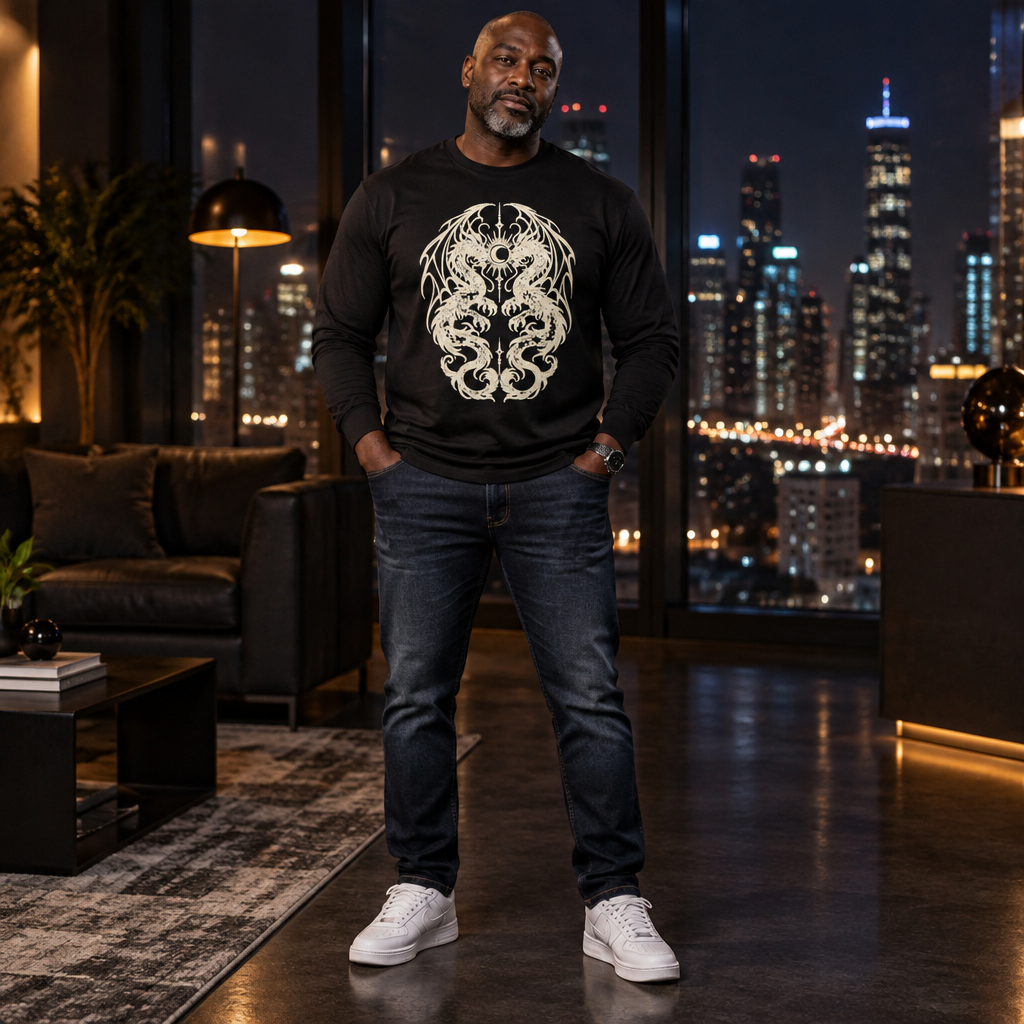 Sacred Dragon Long Sleeve Tee