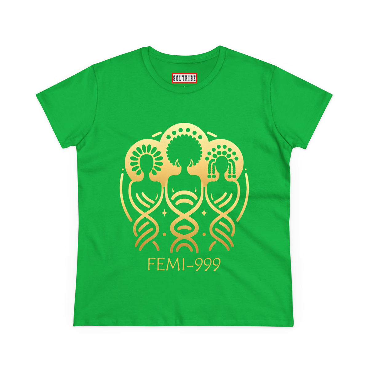 FEMI-999 Women's Midweight Cotton Tee