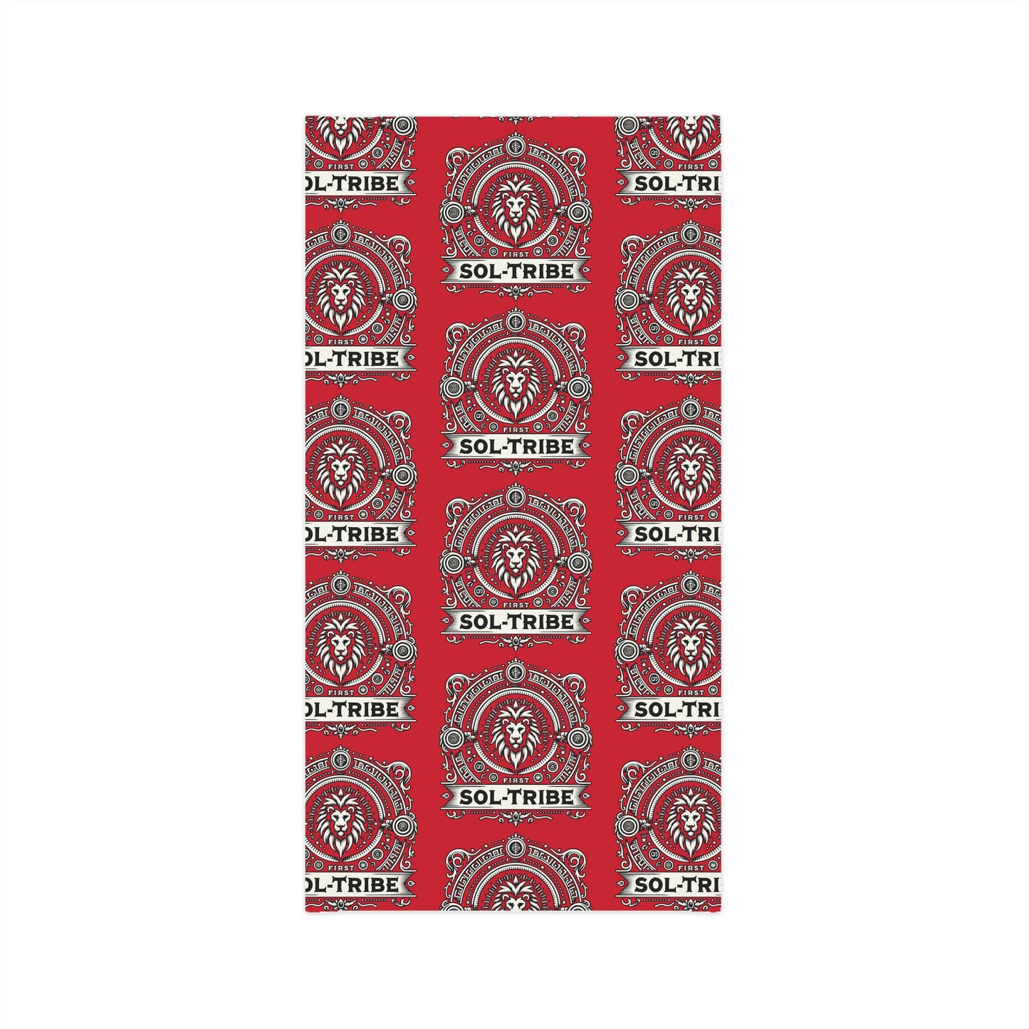 SOL TRIBE Midweight Neck Gaiter/ Head Wrap (red)