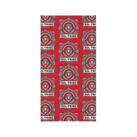 SOL TRIBE Midweight Neck Gaiter/ Head Wrap (red)