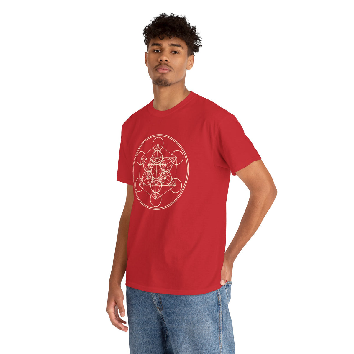 Sacred Geometry Metatron’s Cube T-Shirt