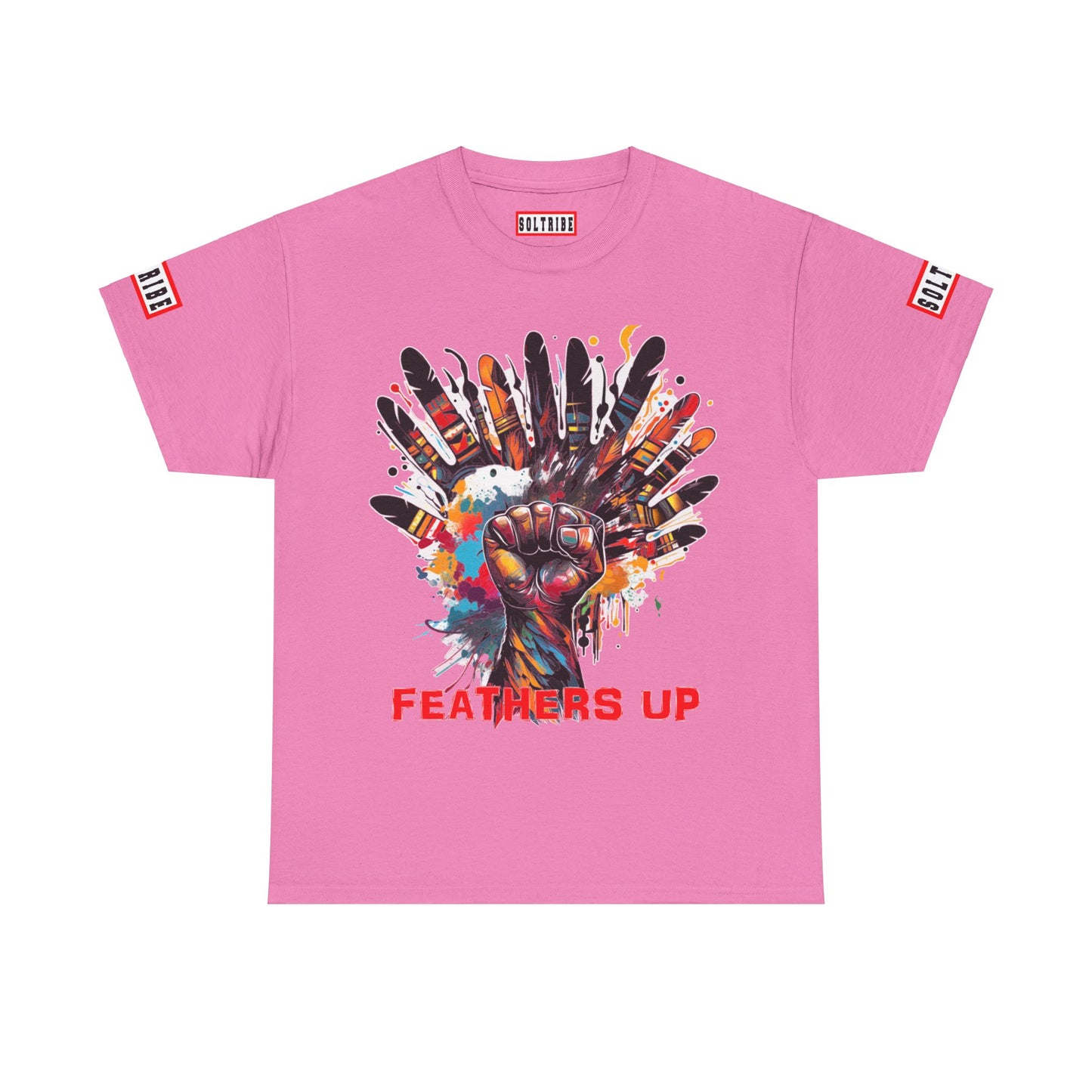 FEATHERS UP! T-SHIRT