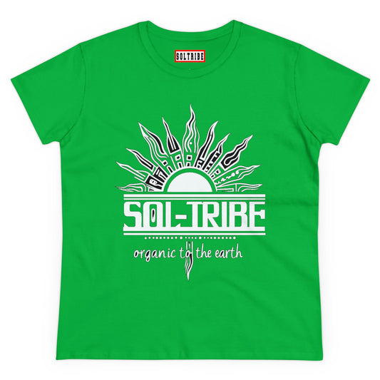 Women's Tee - MahMah Tea's Sol-Tribe Logo