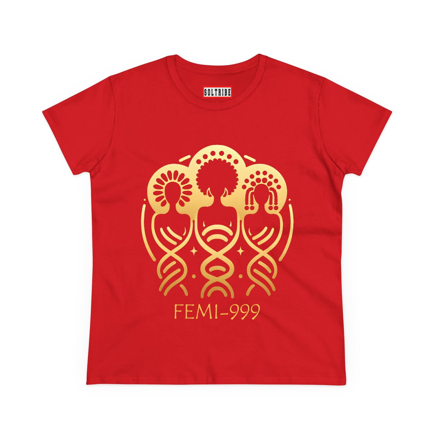 FEMI-999 Women's Midweight Cotton Tee