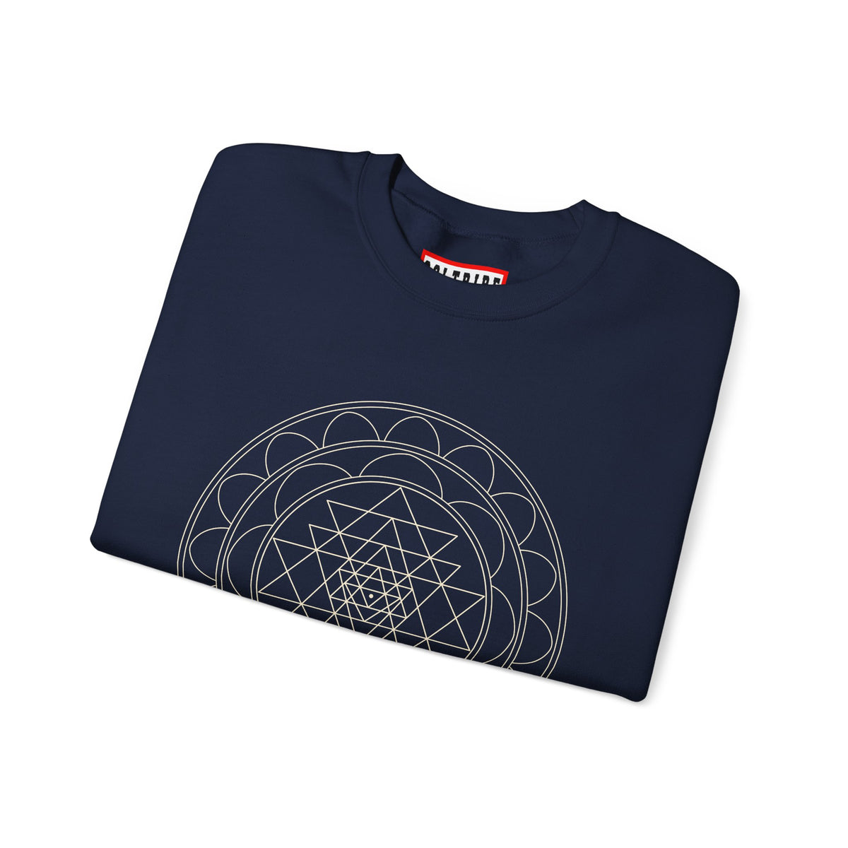 Sacred Geometry Sri Yantra Crewneck Sweatshirt