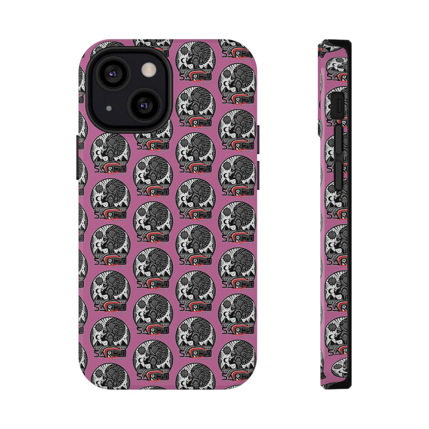 Sacred Tea Impact-Resistant Phone Cases (PINK)