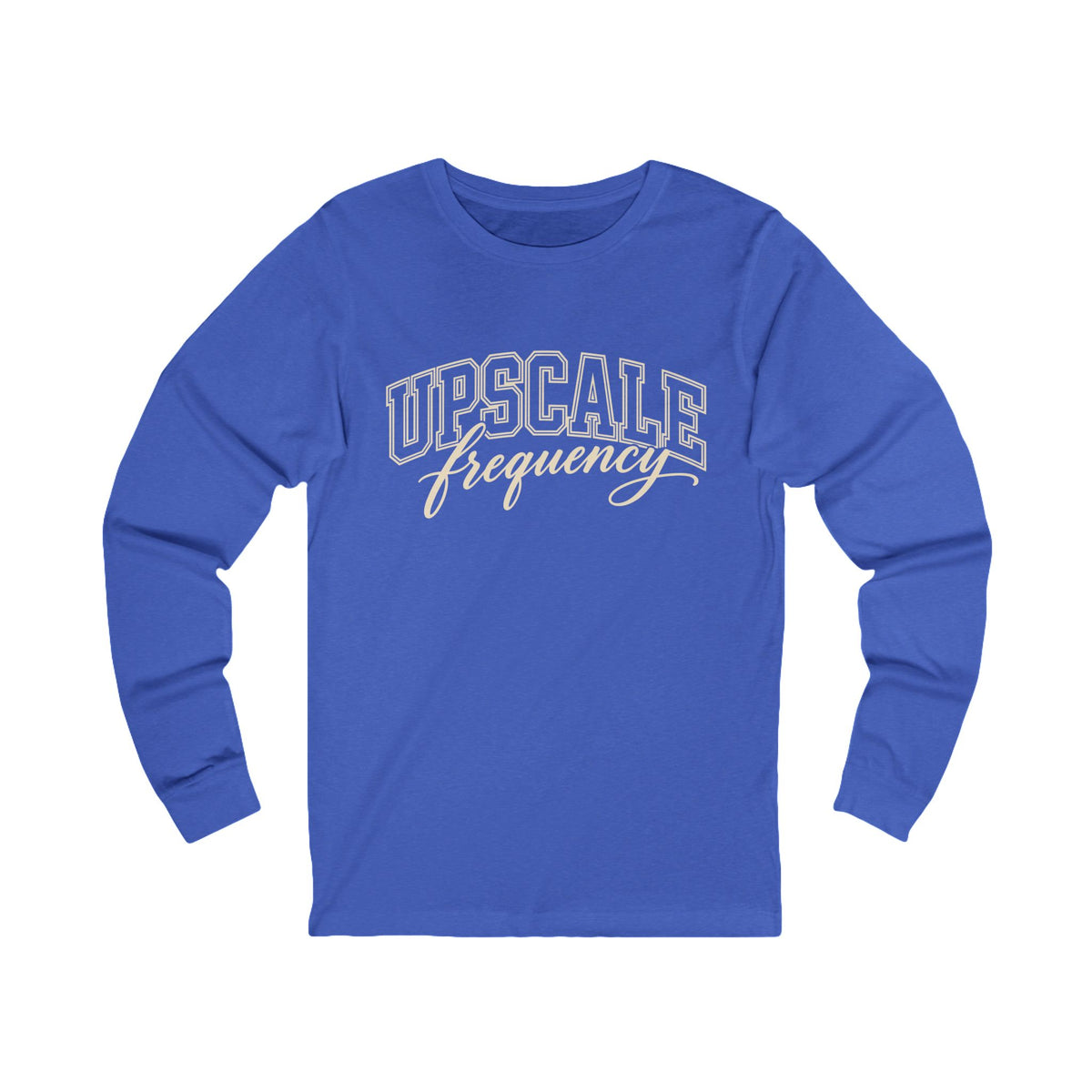 Upscale Frequency Graphic Long Sleeve Tee
