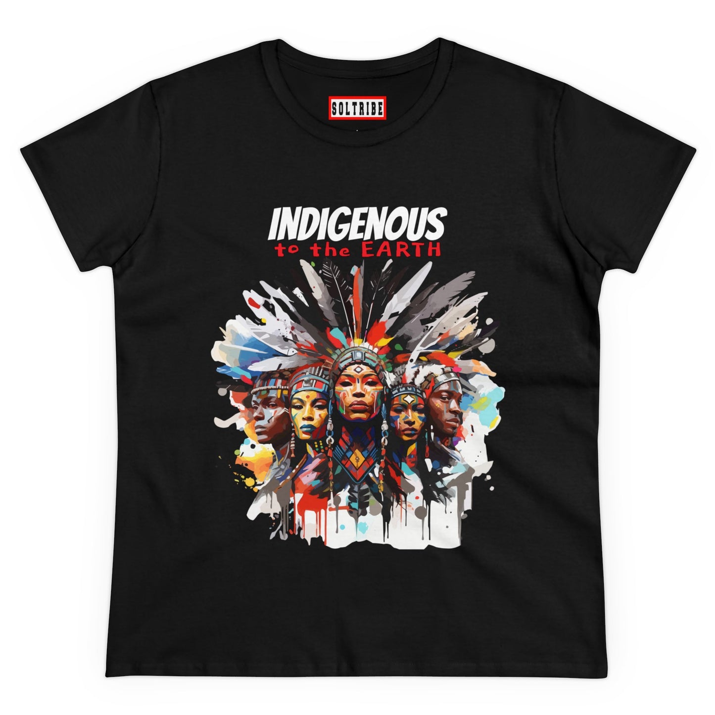 Indigenous to the Earth Women's Midweight Cotton Tee