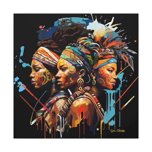 SIBYL Warriors Canvas