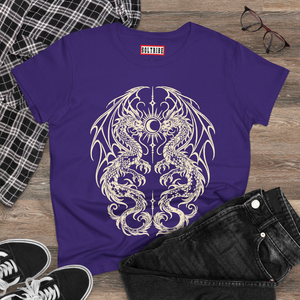 Sacred Twin Dragons T-Shirt