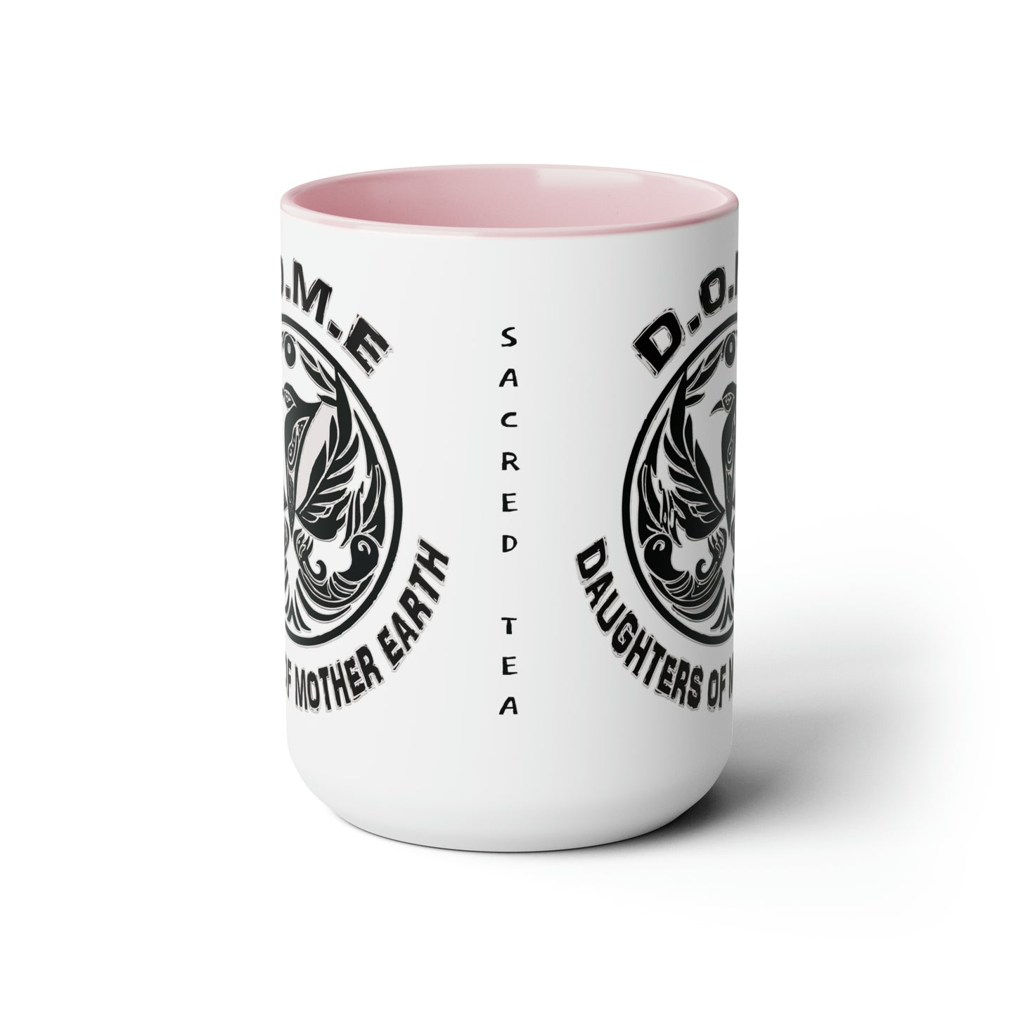 D.O.M.E Two-Tone Coffee Mugs, 15oz