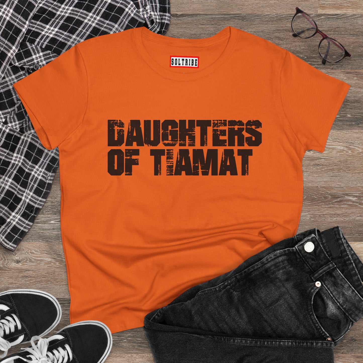 DAUGHTERS OF TIAMAT Women's Midweight Cotton Tee