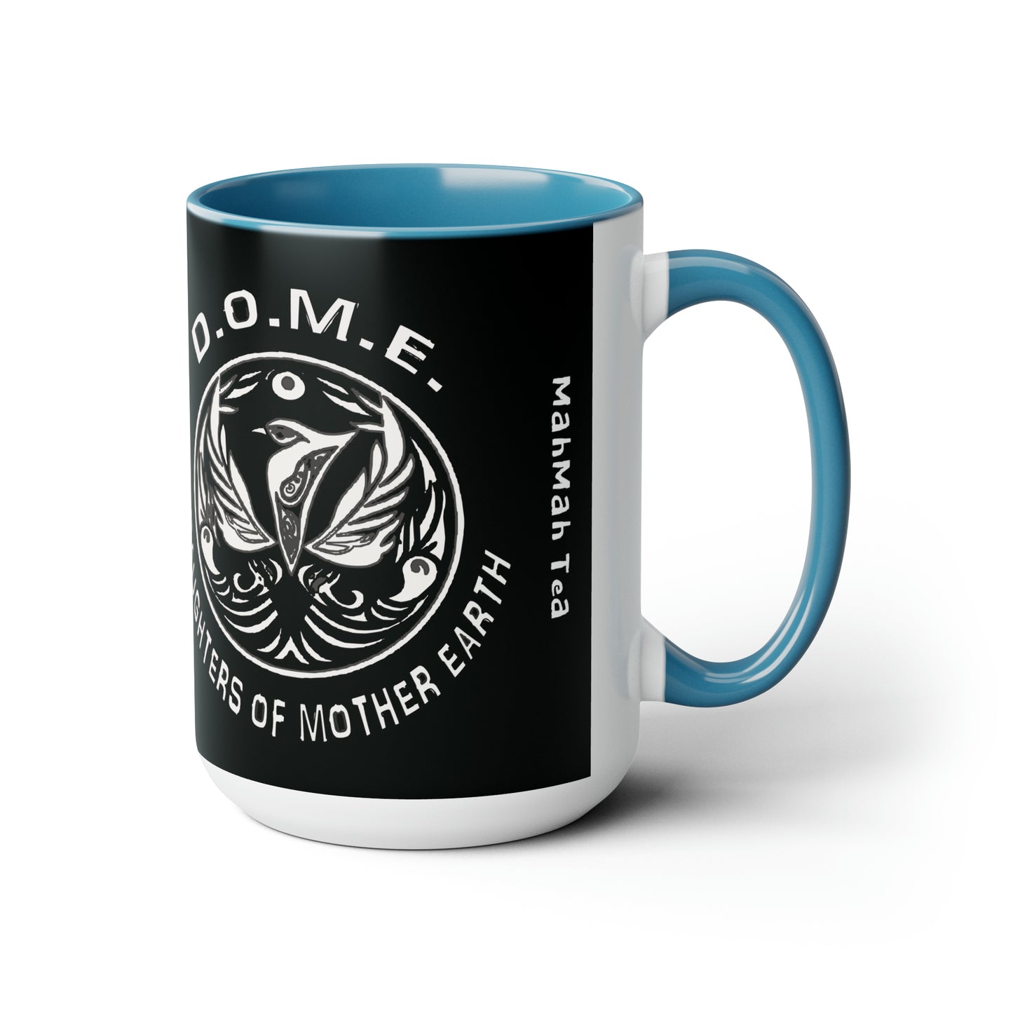 D.O.M.E Two-Tone Coffee Mugs, 15oz