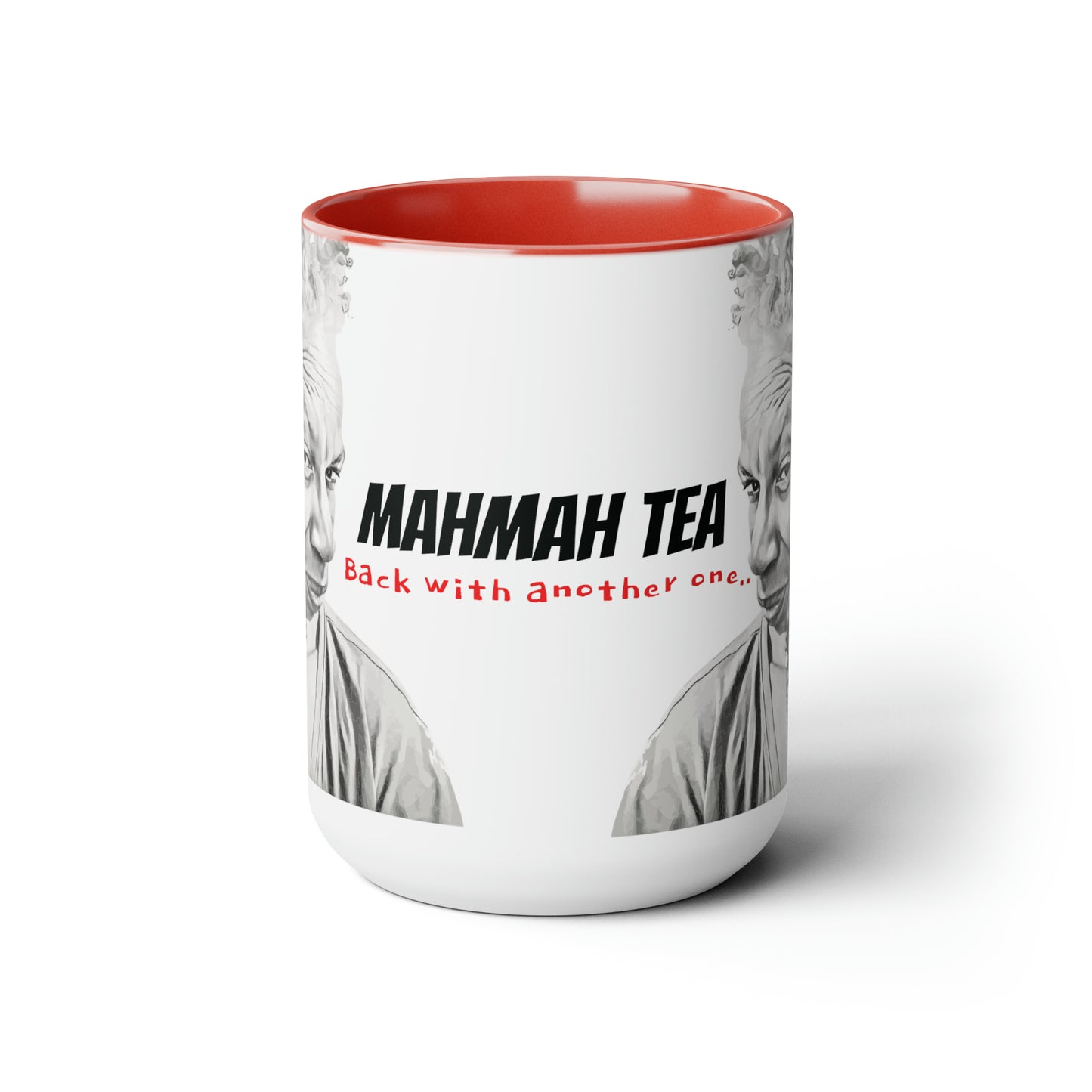 MAhMAh Tea's Two-Tone Coffee Mugs, 15 ounce cup