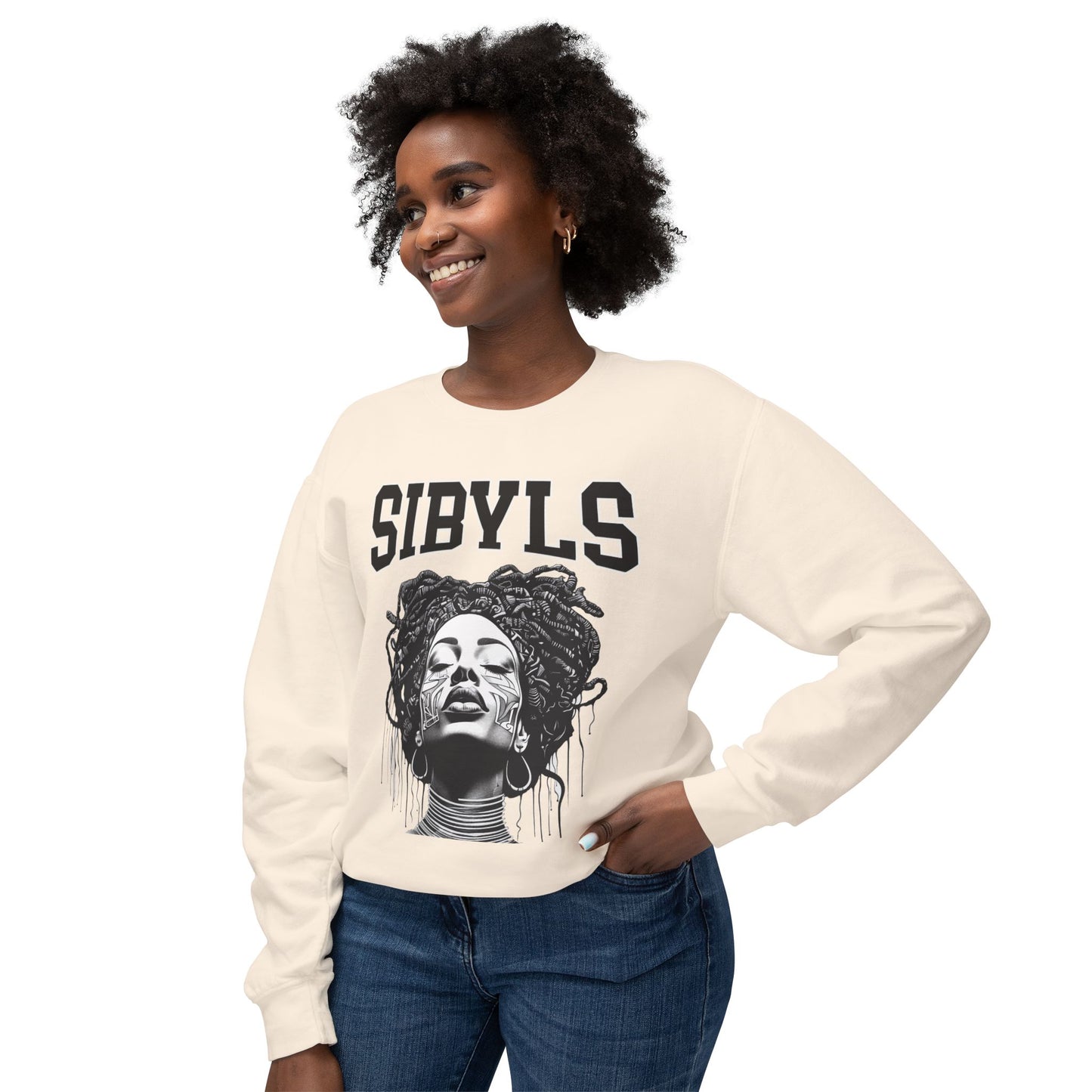 Crewneck Sweatshirt — "SIBYLS"