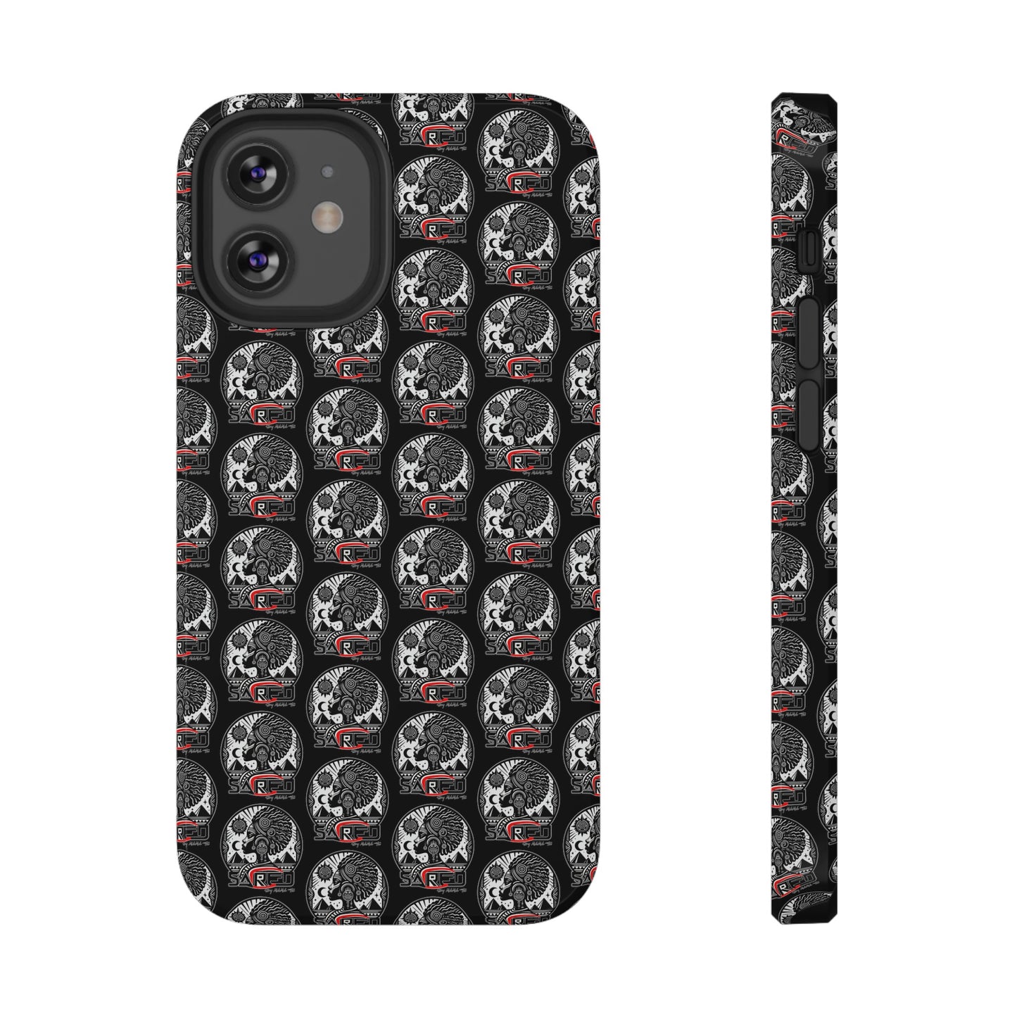 Sacred Tea Impact-Resistant Phone Cases (black)