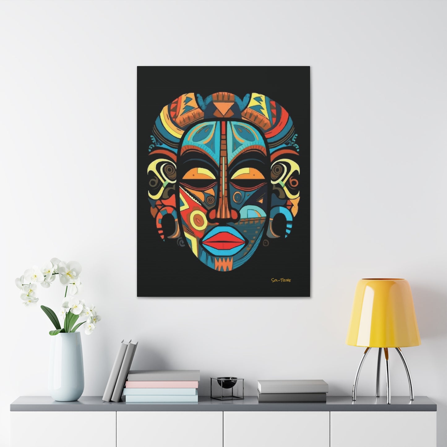 TRIBAL MASK 2 Canvas