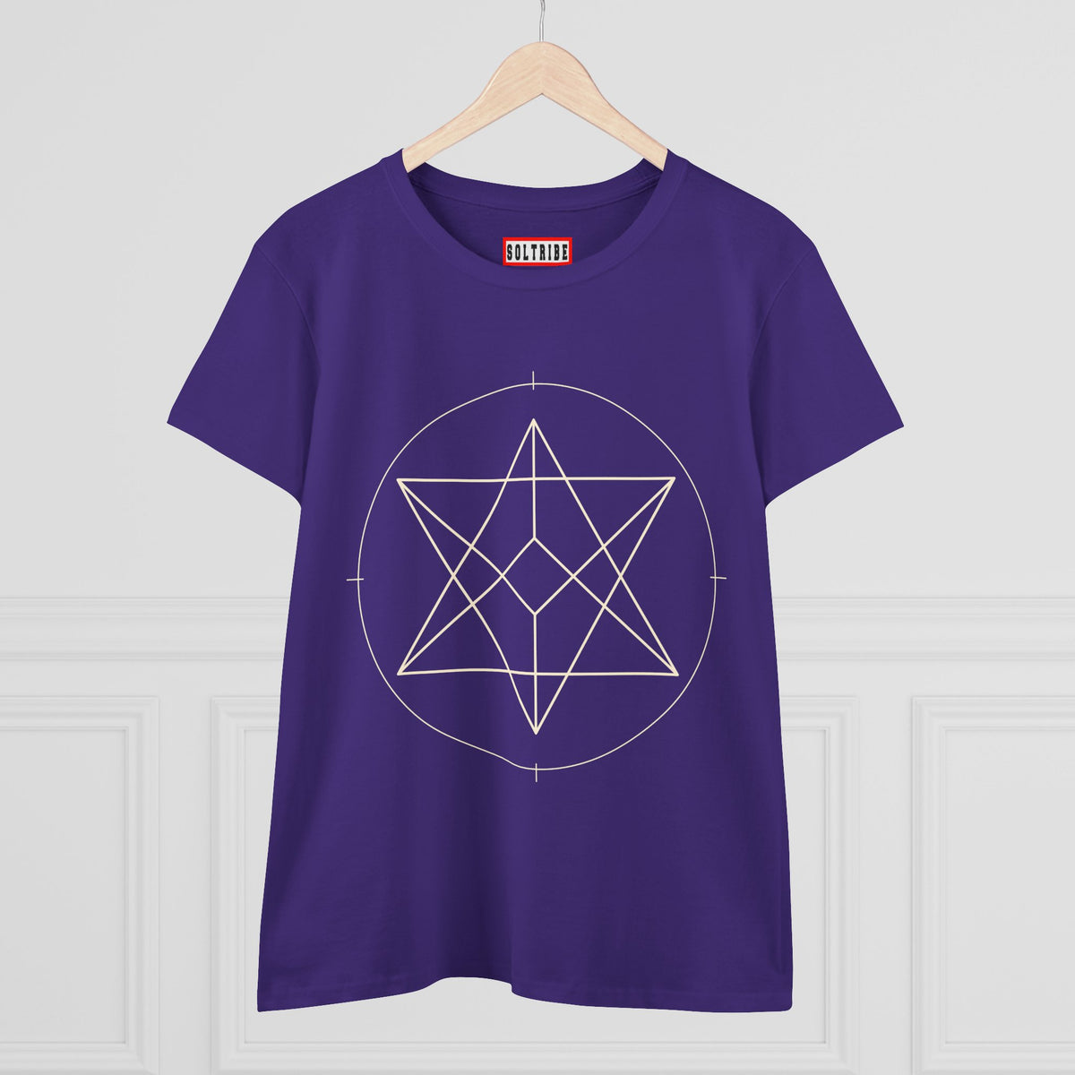 Women's Sacred Geometry Merkaba T-Shirt