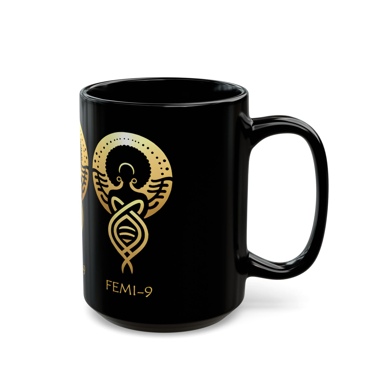 FEMI-999 Black Mug (15oz)