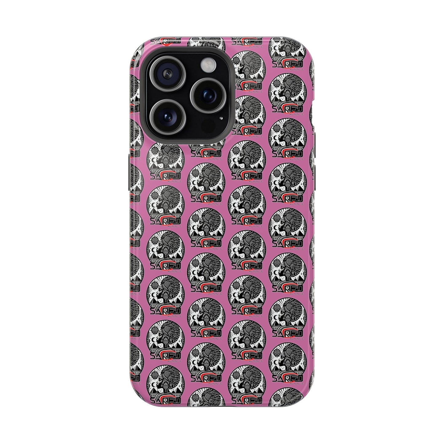 Sacred Tea Impact-Resistant Phone Cases (PINK)