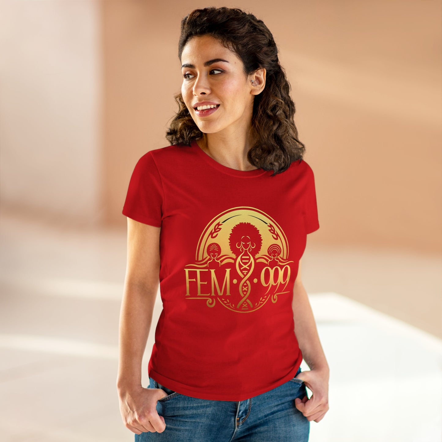 FEMI-999 SEAL Women's Midweight Cotton Tee
