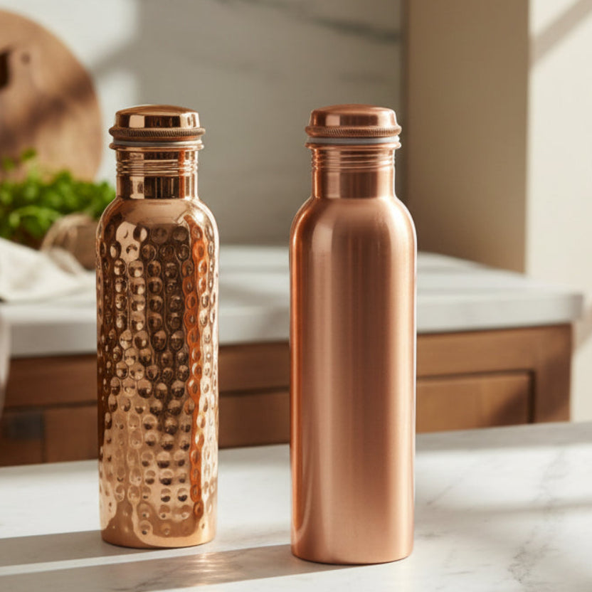 Sacred Tea Copper Water Vessel (34oz)