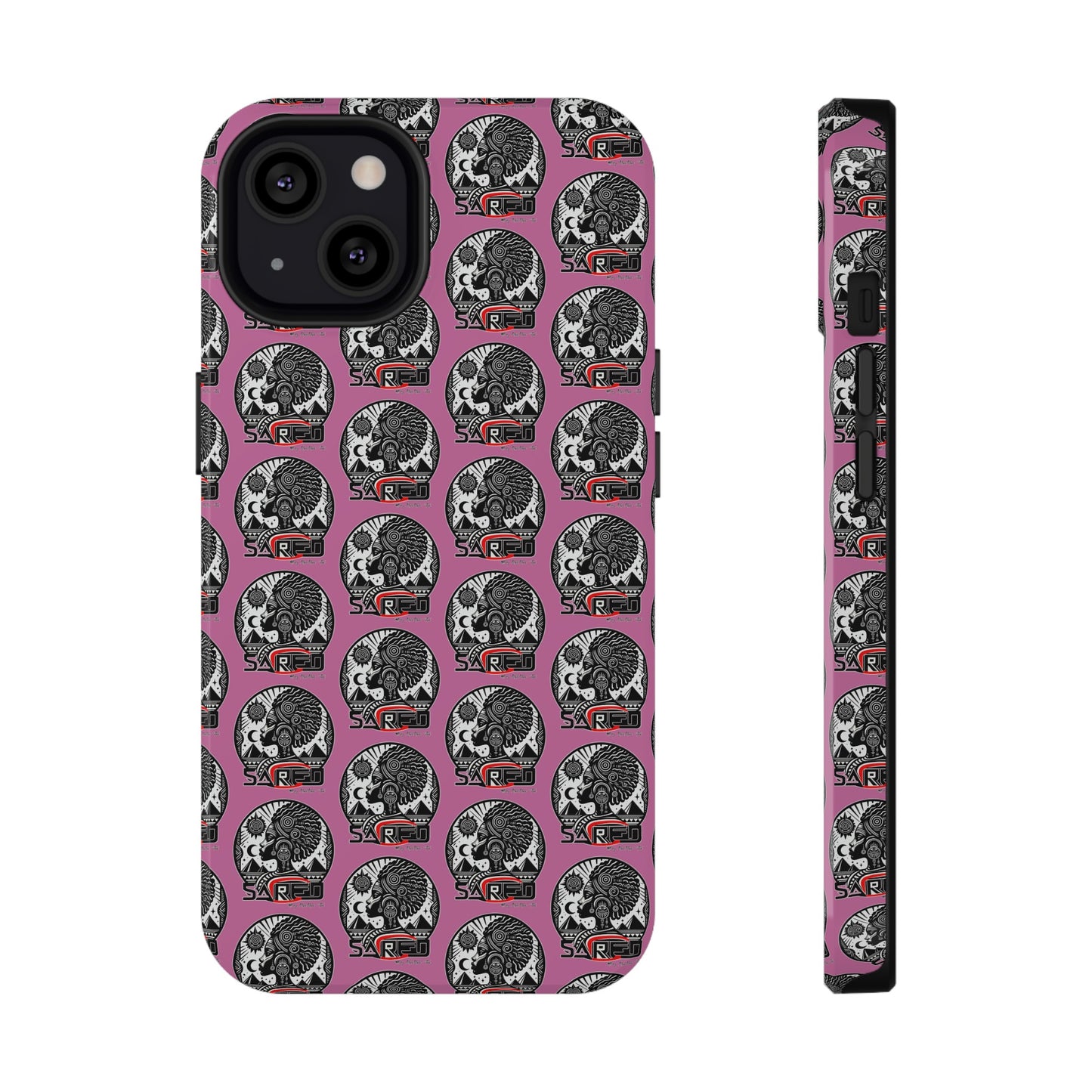 Sacred Tea Impact-Resistant Phone Cases (PINK)