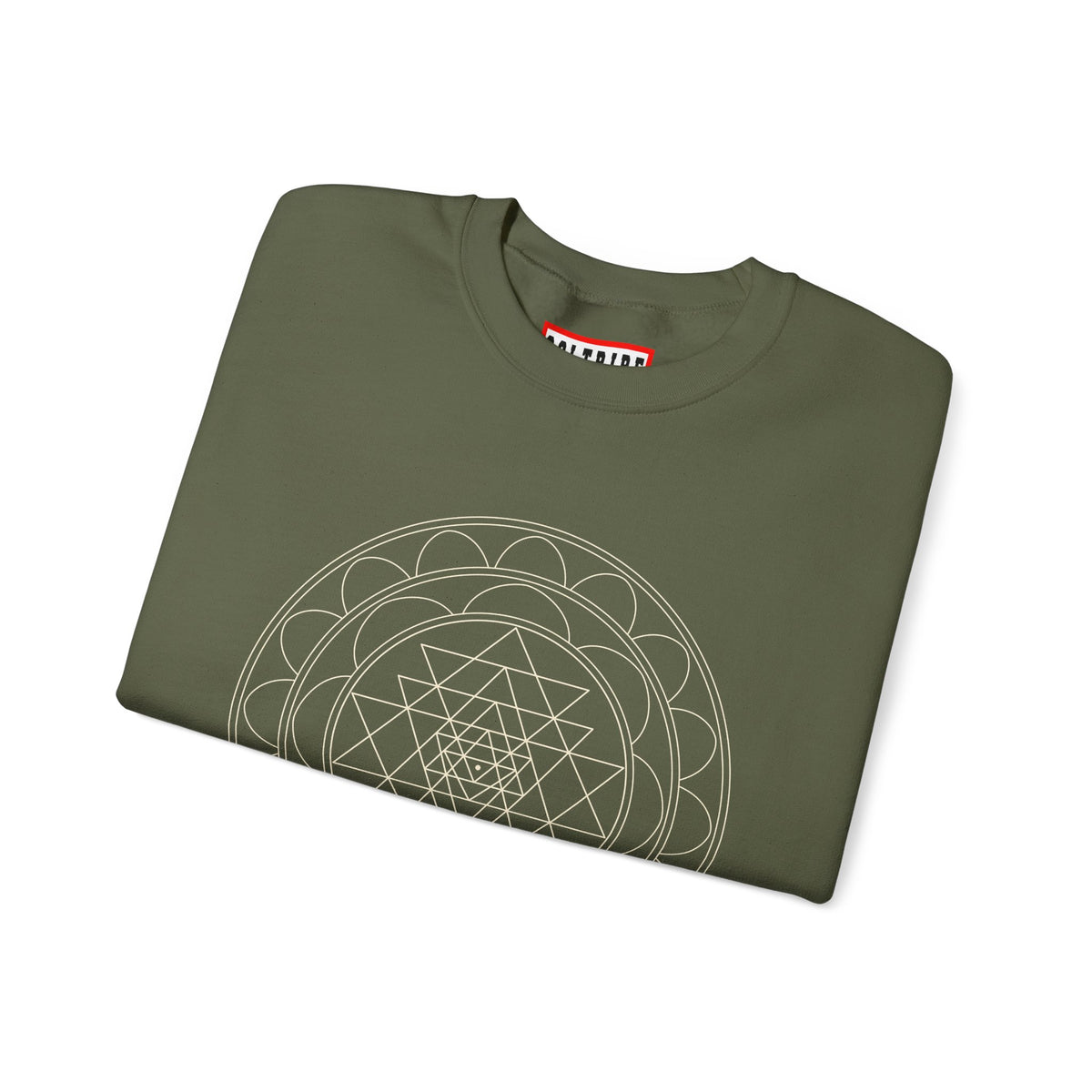 Sacred Geometry Sri Yantra Crewneck Sweatshirt