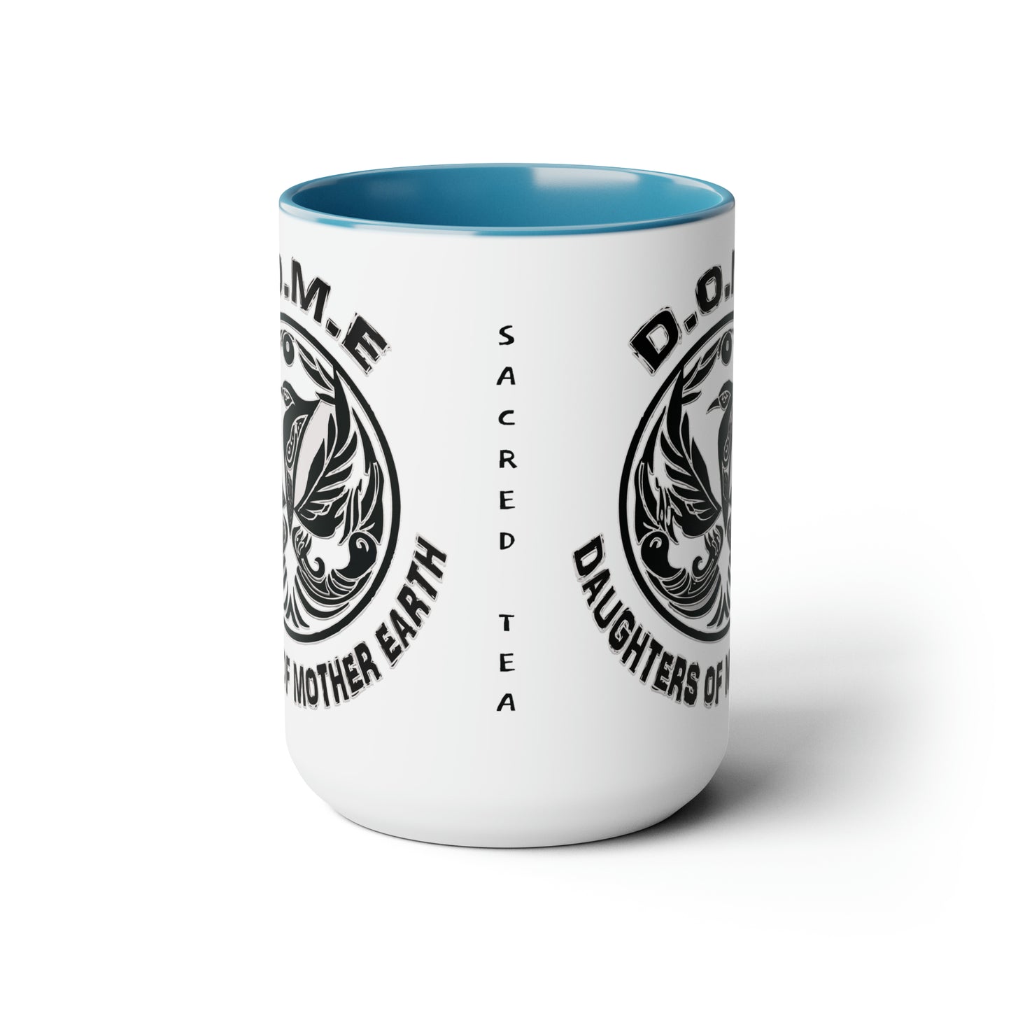 D.O.M.E Two-Tone Coffee Mugs, 15oz