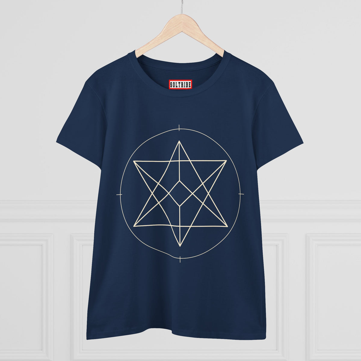 Women's Sacred Geometry Merkaba T-Shirt