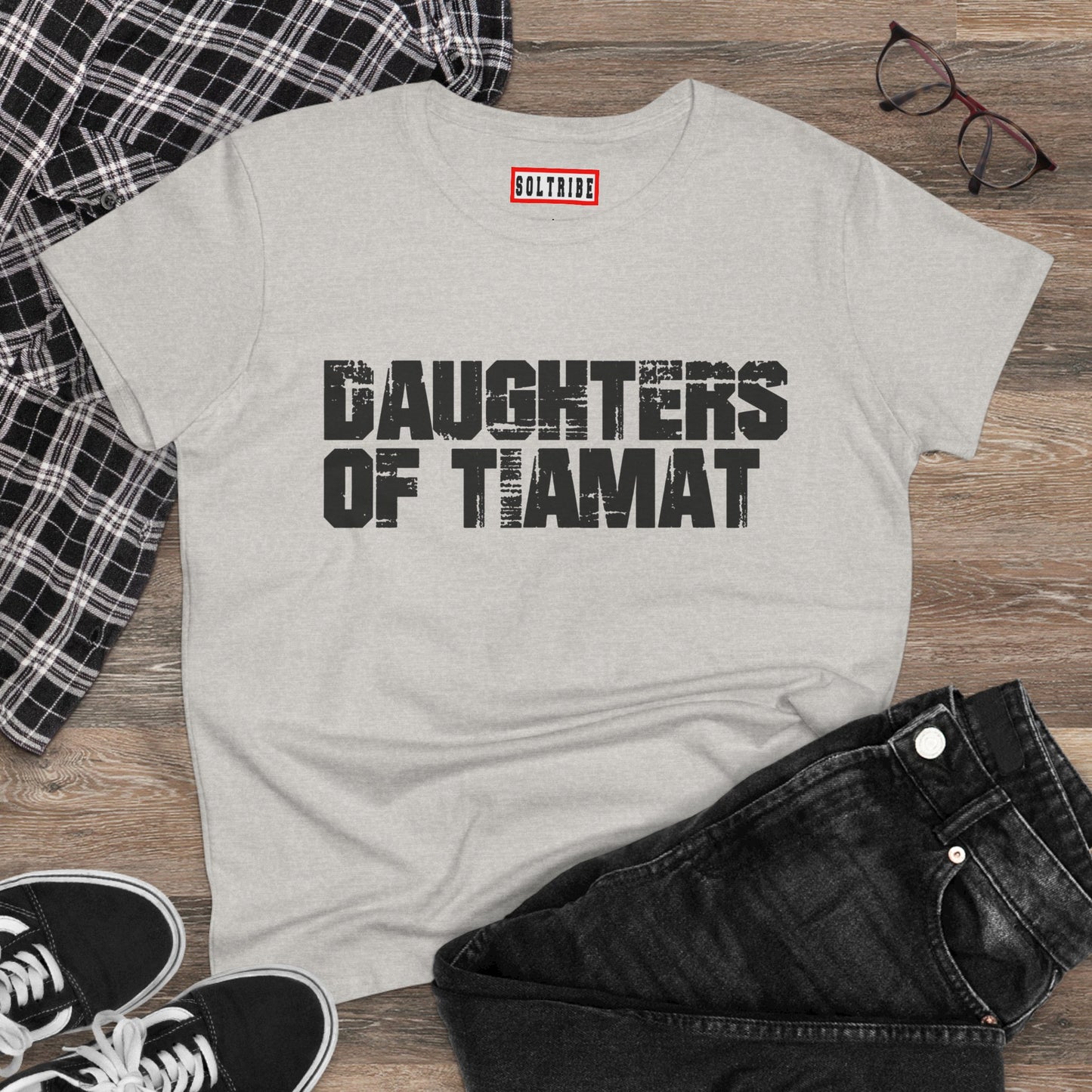DAUGHTERS OF TIAMAT Women's Midweight Cotton Tee