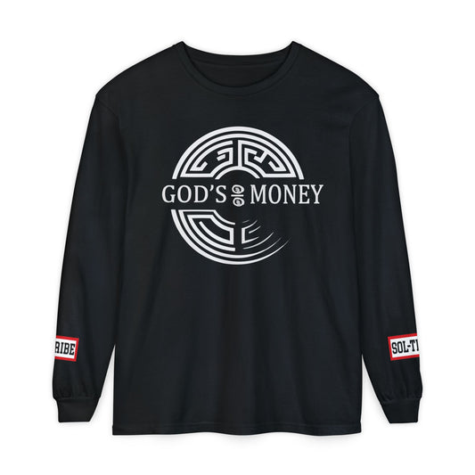GODS MONEY SEAL Long Sleeve Tee