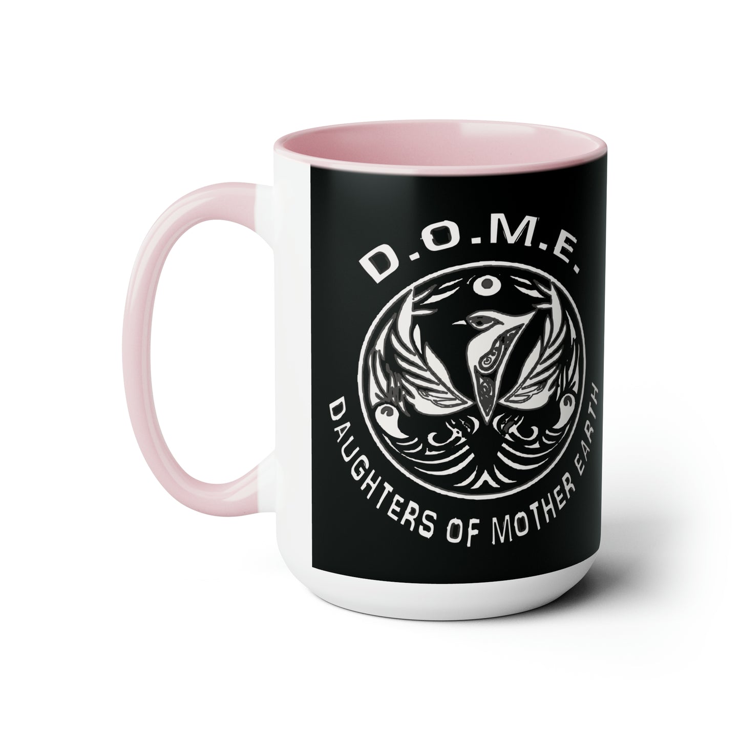 D.O.M.E Two-Tone Coffee Mugs, 15oz