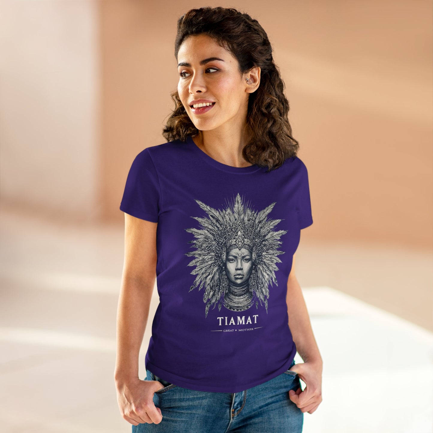 TIAMAT Women's Midweight Cotton Tee