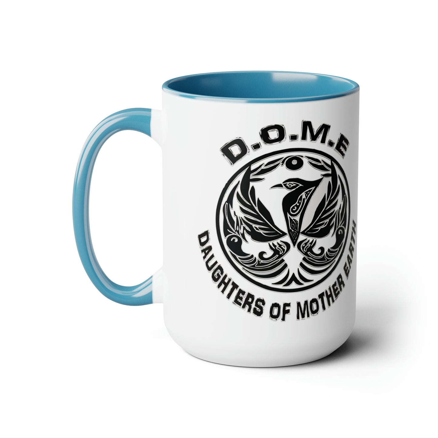 D.O.M.E Two-Tone Coffee Mugs, 15oz