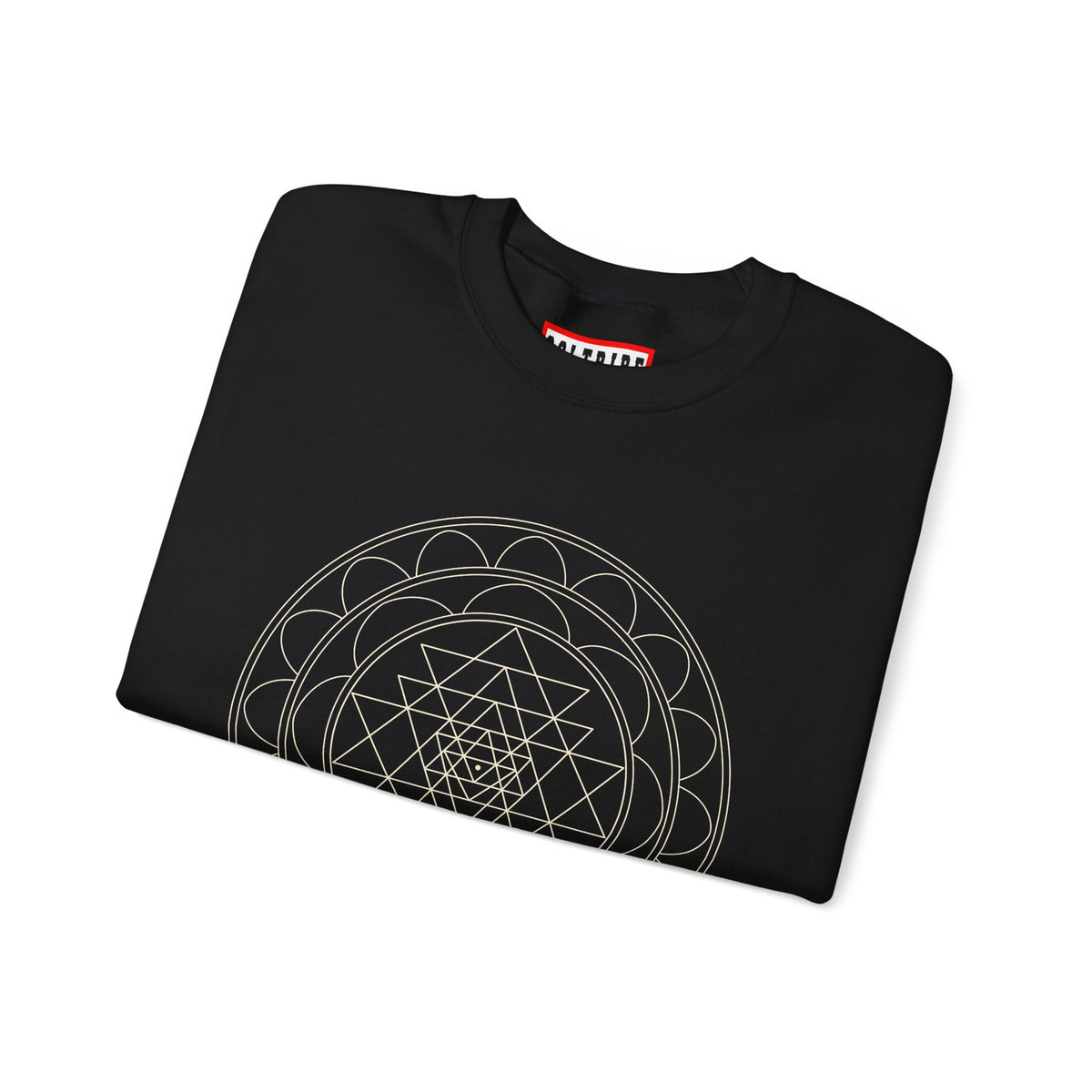 Sacred Geometry Sri Yantra Crewneck Sweatshirt