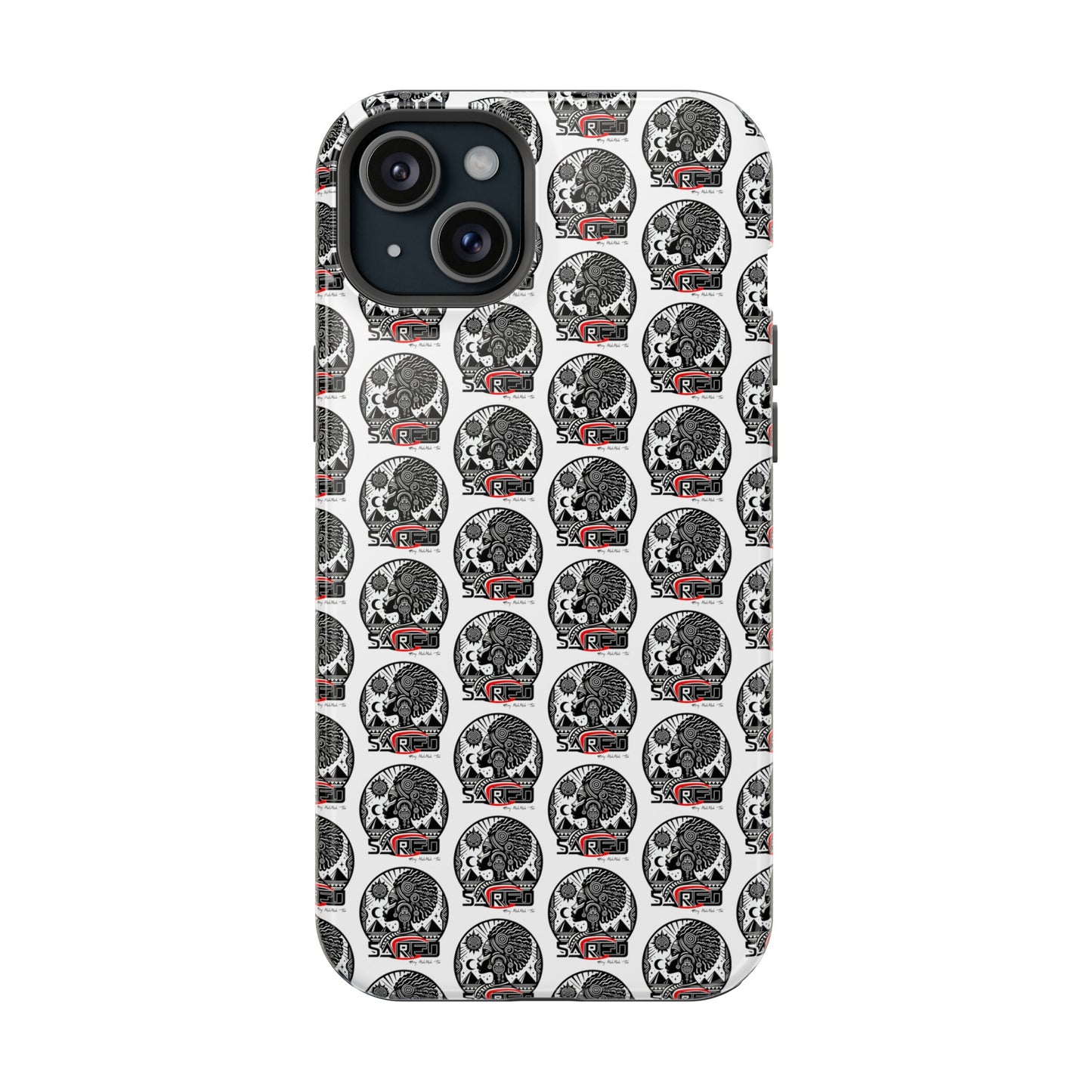 Sacred Tea Impact-Resistant Phone Cases (white)