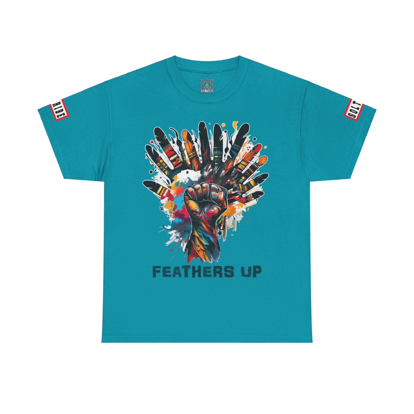 FEATHERS UP! T-SHIRT