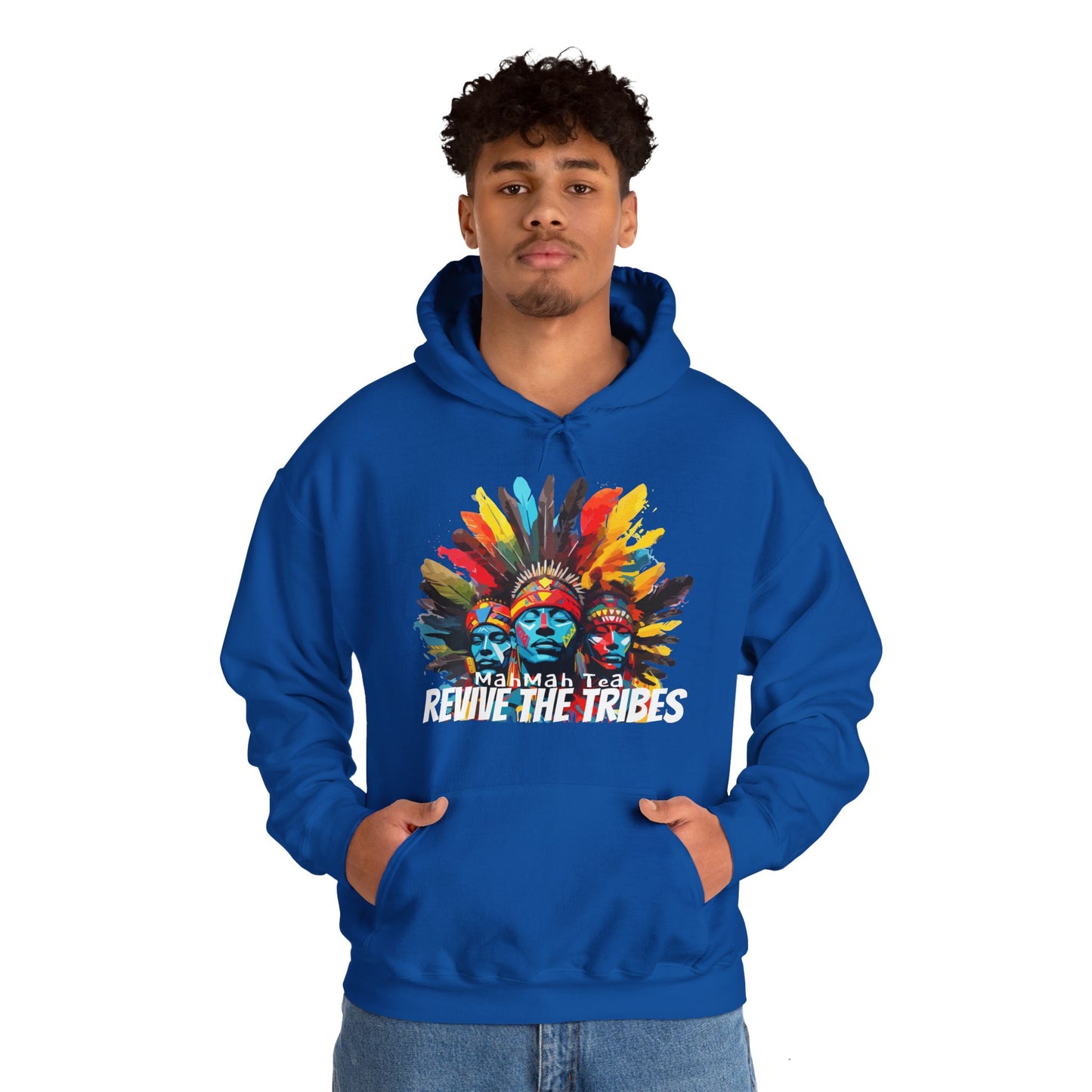 REVIVE THE TRIBES  Hooded Sweatshirt (unisex)