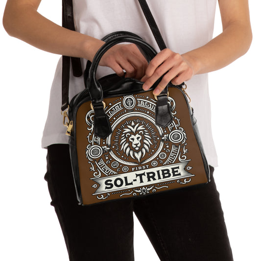 Sol-Tribe Shoulder Handbag (BRN)