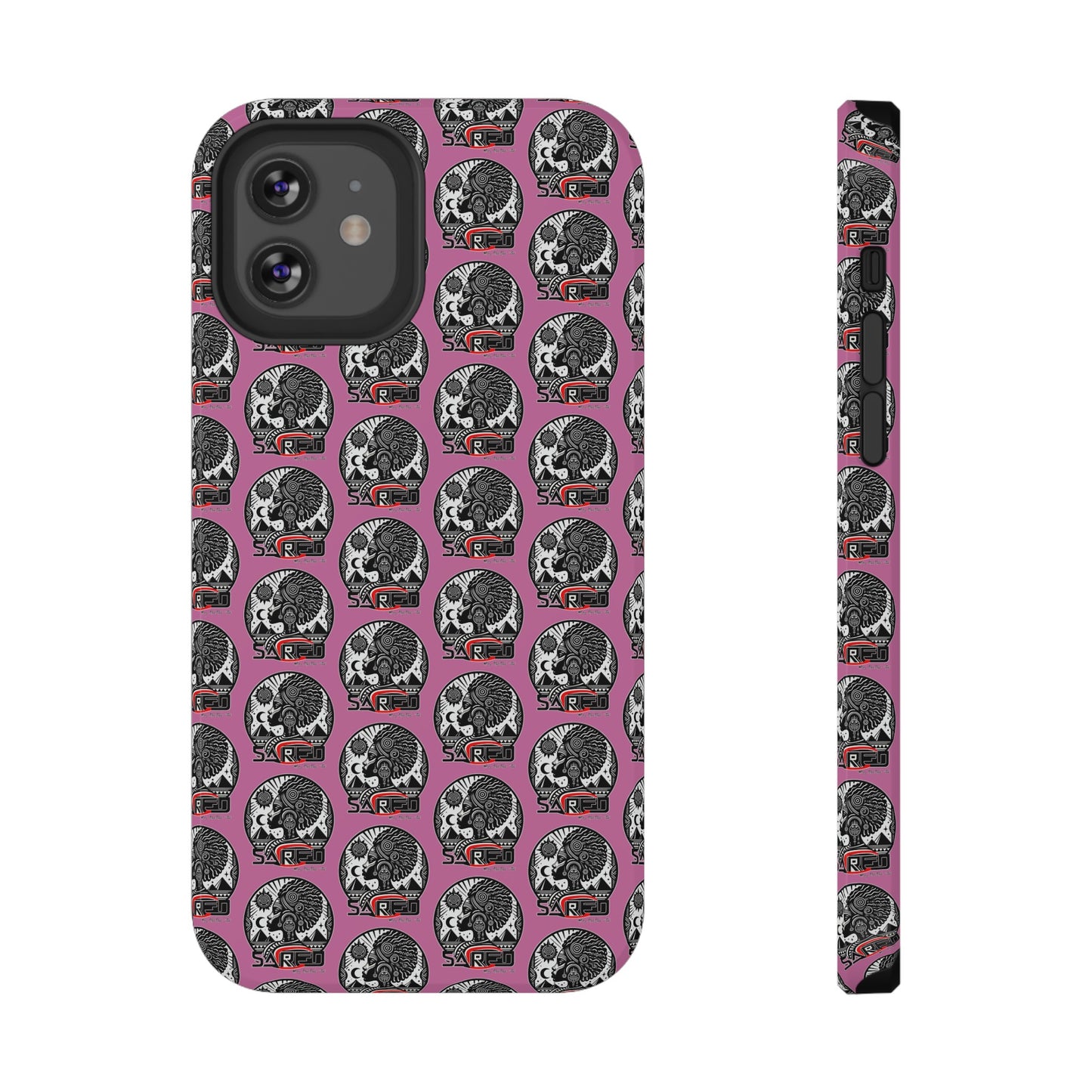 Sacred Tea Impact-Resistant Phone Cases (PINK)