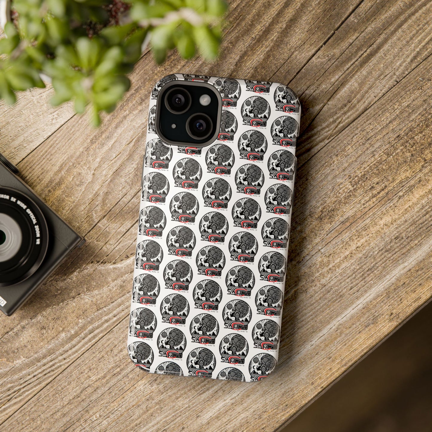 Phone Cases - Sacred Tea Design for Tea Lovers