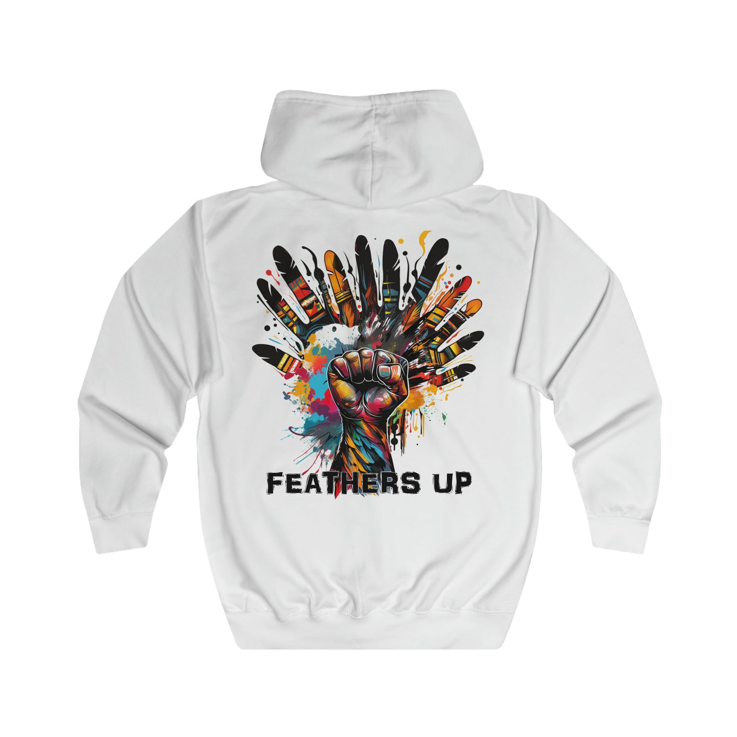 Feathers Up Full Zip Hoodie