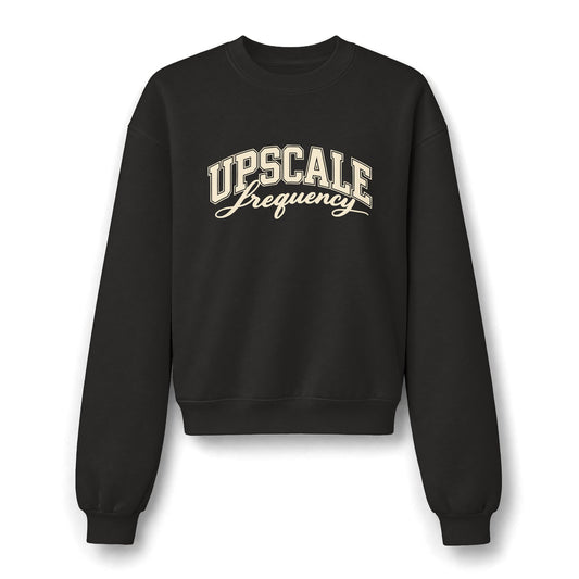 Upscale Frequency Women's Fleece Crewneck Sweatshirt