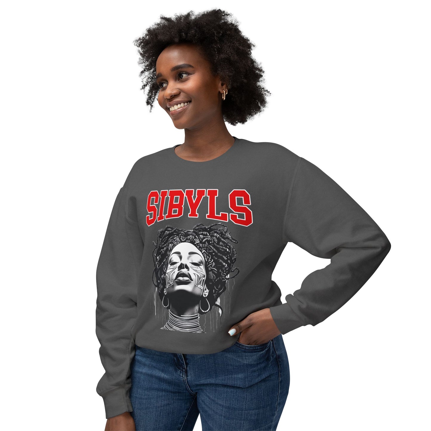 Crewneck Sweatshirt — "SIBYLS"
