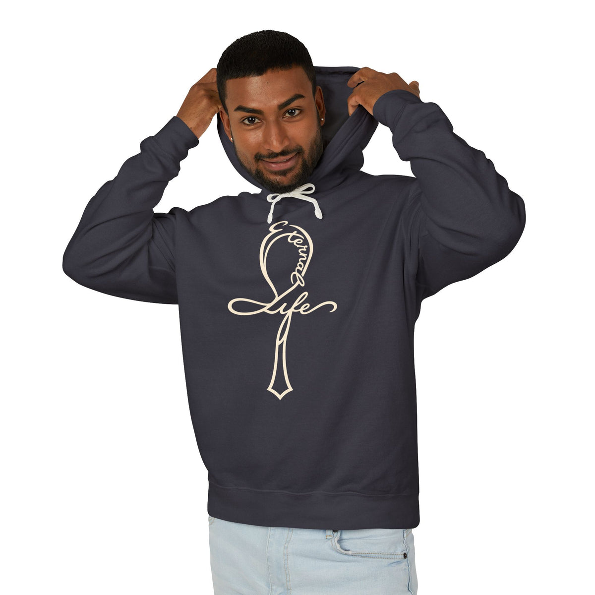 Eternal Life Ankh Hooded Sweatshirt