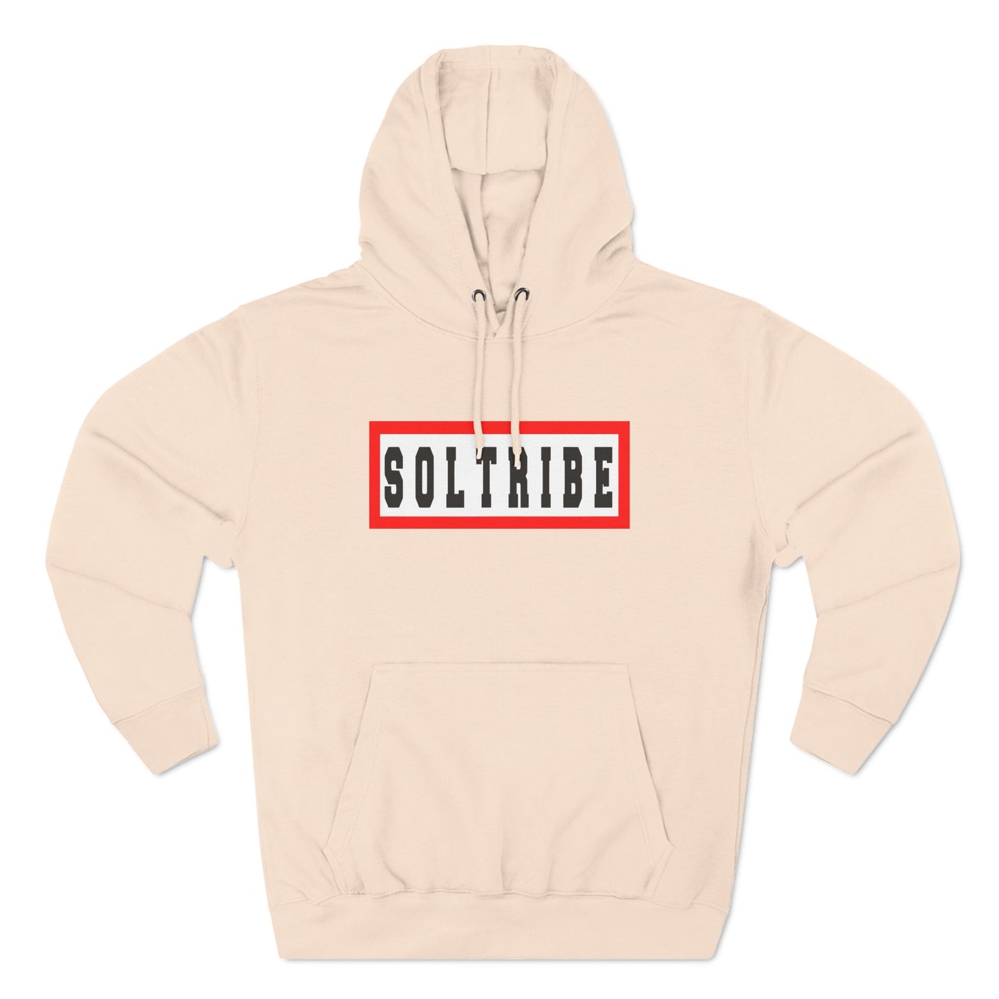 SOL-TRIBE Three-Panel Fleece Hoodie